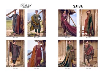 BELLIZA SAIBA WOOL HANDWORK WINTER SUITS IN BEST PRICE