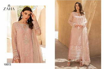 ZAHA NABIA VOL 2 GEORGETTE EMBROIDERY PAKISTANI SUITS