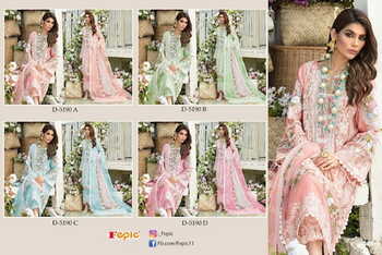 FEPIC ROSEMEEN 5190 PAKISTANI SUITS LATEST CATALOGUE 2022