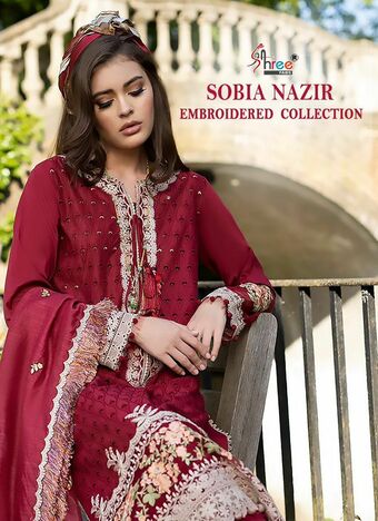 SHREE FABS SOBIA NAZIR EMBROIDERED COLLECTION PAKISANI SUITS