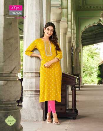 DIYA TRENDS VICTORIA VOL 8 READYMADE KURTI DISTRIBUTOR IN SURAT