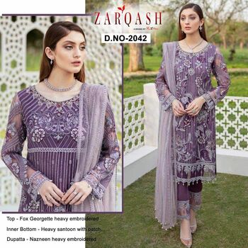 ZARQASH PAKISTANI SUITS HIT COLLECTION