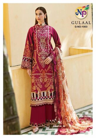 NAND GOPAL GULAAL PURE COTTON PRINT KARACHI SUITS SUPPLIER SURAT