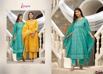 PSYNA PEHNAVA VOL 4 TOP BOTTOM WITH DUPATTA LATEST CATALOGUE