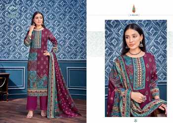 ALOK SUIT SAFIYAA PASHMINA SALWAR KAMEEZ DISTRIBUTOR IN SURAT