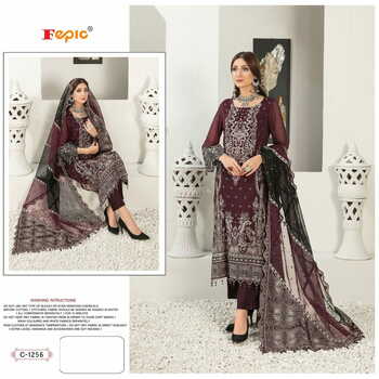 FEPIC ROSEMEEN C 1256 SERIES GEORGETTE PAKISTANI SUITS SURAT