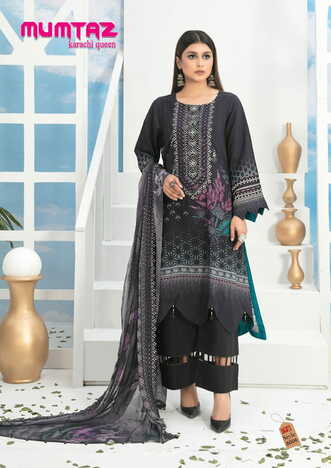 MADHAV FASHION MUMTAZ KARACHI QUEEN VOL 8 COTTON PRINT KARACHI SUITS AT BEST PRICE