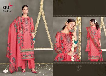 KALA MEHER NX COTTON KARACHI SUITS WHOLESALER SURAT