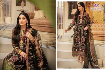 AL KHUSHBU MISTY VOL 3 NX GEORGETTE SALWAR KAMEEZ LATEST CATALOGUE