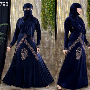 BURQA COLLECTION PEAFOWL VOL 80 FOR WOMENS