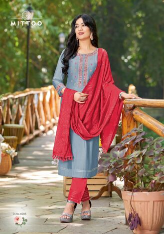 MITTOO RISTA HANDWORK KURTIS ONLINE SUPPLIER SURAT