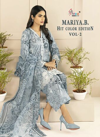 SHREE FABS MARIYA B HIT COLOR EDITION VOL 2 PAKISTANI SUITS SUPPLIER IN SURAT