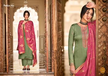 MUMTAZ ARTS JASHN SOFT SILK EMBROIDERY SALWAR SUITS CATALOGUE