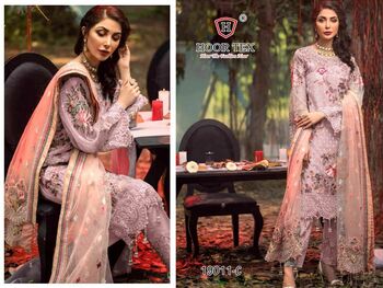 HOOR TEX D.NO 19011 PAKISTANI SUITS LATEST COLLECTION 2021