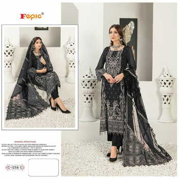 FEPIC ROSEMEEN C 1256 SERIES GEORGETTE PAKISTANI SUITS SURAT