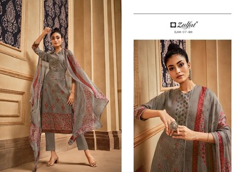 ZULFAT ELAHI PASHMINA WINTER SUITS LATEST CATALOGUE