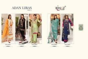 RINAZ FASHION ADAN LIBAS VOL 2 PAKISTANI SUITS WHOLESALER SURAT