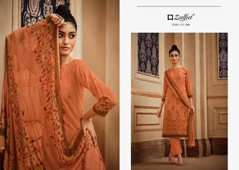 ZULFAT ELAHI PASHMINA WINTER SUITS LATEST CATALOGUE