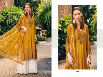 DEEPSY FIRDOUS QUEENS COURT REMIX COTTON EMBROIDERY PAKISTANI SUITS