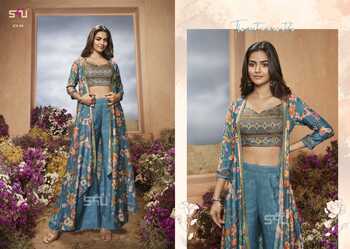 S4U KYAARII TOP PANT WITH JACKET DESIGNER COLLECTION 2023