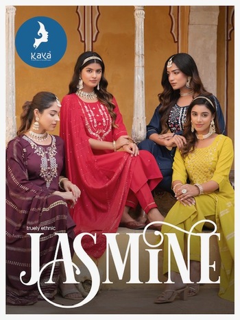 KAYA JASMINE HANDWORK KURTIS ONLINE SUPPLIER 