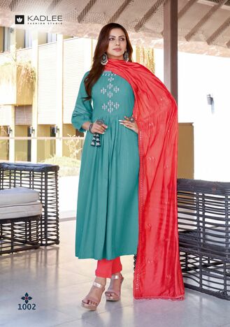 KADLEE MAITREE DESIGNER KURTIS ONLINE SUPPLIER SURAT