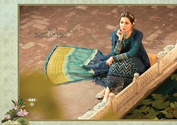 HOUSE OF LAWN MARIA B LAWN PAKISTANI PRINTED SUITS LATEST CATALOG