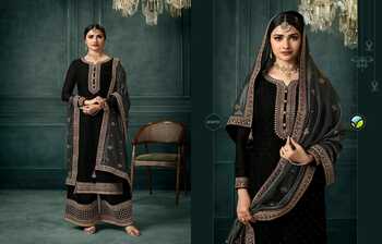 VINAY KASEESH SHAHEEN VOL 4 SILK GEORGETTE EMBROIDERY SUITS CATALOGUE