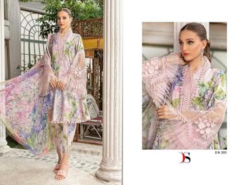 DEEPSY SUITS MARIA B M PRINT SPRING SUMMER 23 3 COTTON PRINT PAKISTANI SUITS SURAT