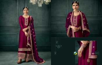 VINAY KASEESH SHAHEEN VOL 4 SILK GEORGETTE EMBROIDERY SUITS CATALOGUE