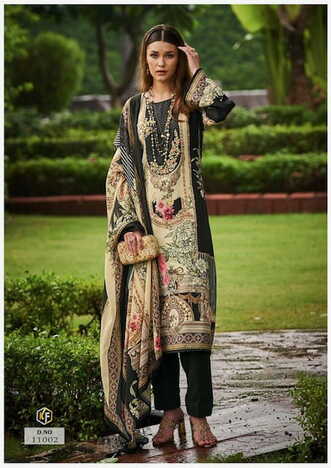 KEVAL FAB RANGREZ VOL 1 CLASSY LUXURY COLLECTION KARACHI SUITS