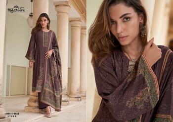 MUMTAZ ARTS LIBAS E KHAS DESIGNER PASHMINA SUITS WHOLESALE