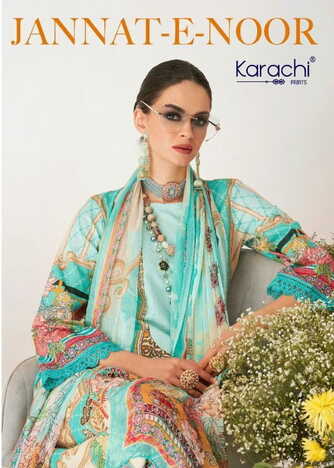 KARACHI PRINTS JANNAT E NOOR LAWN DIGITAL PRINTED SUITS CATALOGUE