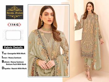 AYESHA MISBAH D.No 114 PAKISTANI SALWAR KAMEEZ WHOLESALER