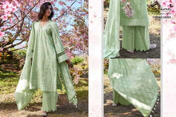 SERENE LAWNKARI LAWN COTTON EMBROIDERY PAKISTANI SUITS WHOLESALER