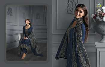 VINAY SILKINA ROYAL CREPE VOL 42 63061 TO 63070 SERIES PRINTED SUITS