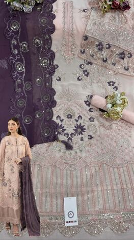 SHANAYA ROSE PREMIUM EDITION S 127 GEORGETTE PAKISTANI SUITS CATALOGUE