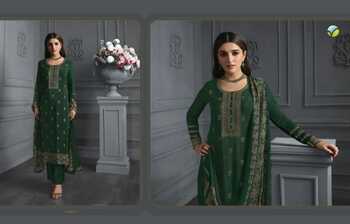 VINAY SILKINA ROYAL CREPE VOL 42 63061 TO 63070 SERIES PRINTED SUITS