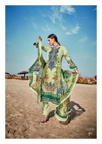 DEEPSY SUITS RUNGREZ 14201 TO 14206 SERIES LAWN COTTON PAKISTANI SUITS