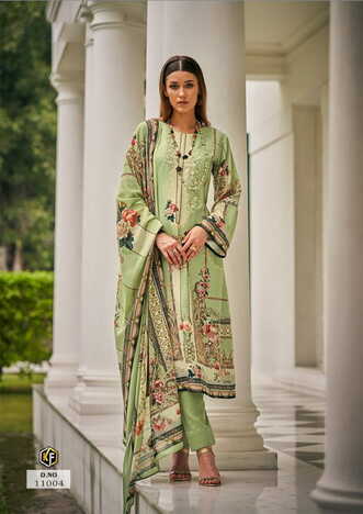 KEVAL FAB RANGREZ VOL 1 CLASSY LUXURY COLLECTION KARACHI SUITS