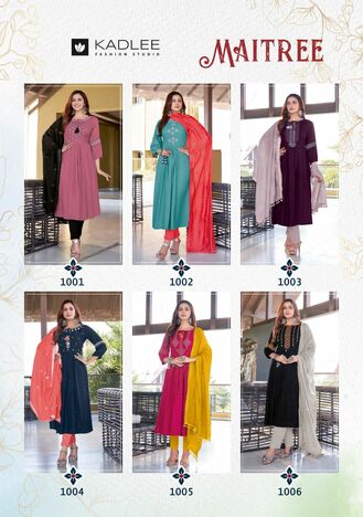 KADLEE MAITREE DESIGNER KURTIS ONLINE SUPPLIER SURAT