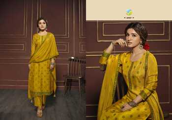 VINAY TUMBAA VANI DOLA JAQUARD SALWAR SUITS SURAT