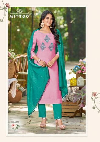 MITTOO RISTA HANDWORK KURTIS ONLINE SUPPLIER SURAT