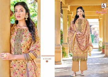 ALOK SUITS MUMTAZ PURE ZAM DIGITAL PRINT SUITS WHOLESALER SURAT