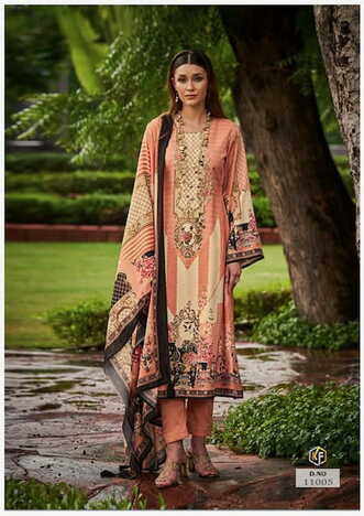 KEVAL FAB RANGREZ VOL 1 CLASSY LUXURY COLLECTION KARACHI SUITS