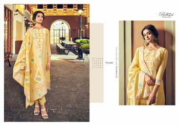 BELLIZA ODHNI PURE COTTON JACQUARD SALWAR SUITS CATALOGUE