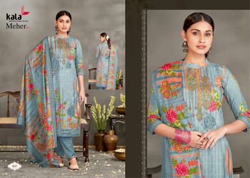 KALA MEHER NX COTTON KARACHI SUITS WHOLESALER SURAT