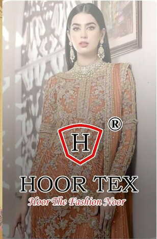 HOOR TEX H 06 FOUX GEORGETTE SALWAR KAMEEZ WHOLESALE