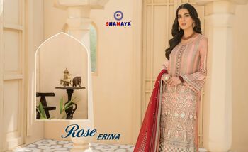 SHANAYA ROSE ERINA GEORGETTE DESIGNER PAKISTANI SUITS