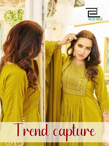 BLUE HILLS TREND CAPTURE NYRA CUT KURTIS NEW COLLECTION 2023